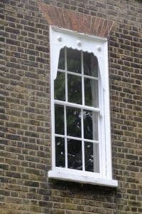classic sash window