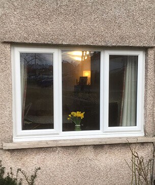 uPVC casement double glazing window