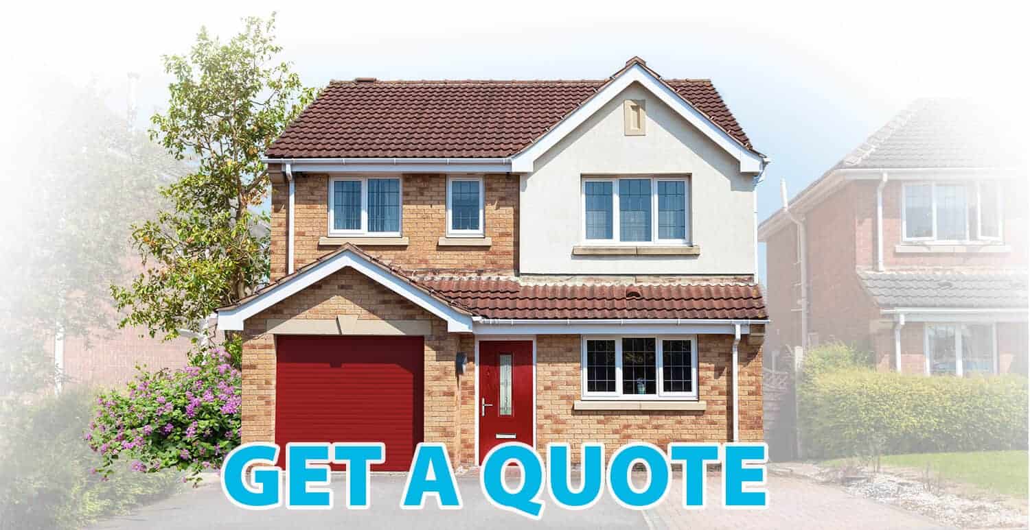 Nice looking house with new double glazing windows and front door
