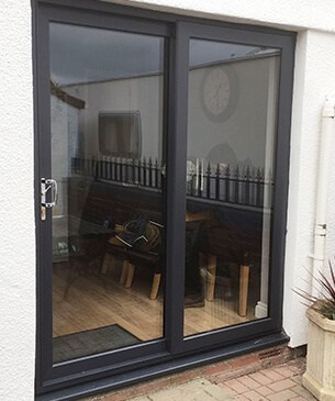 anthracite sliding patio doors