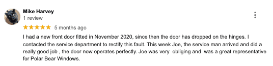 google-review-really-good-job